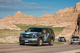 Road Rally in Badlands National Park