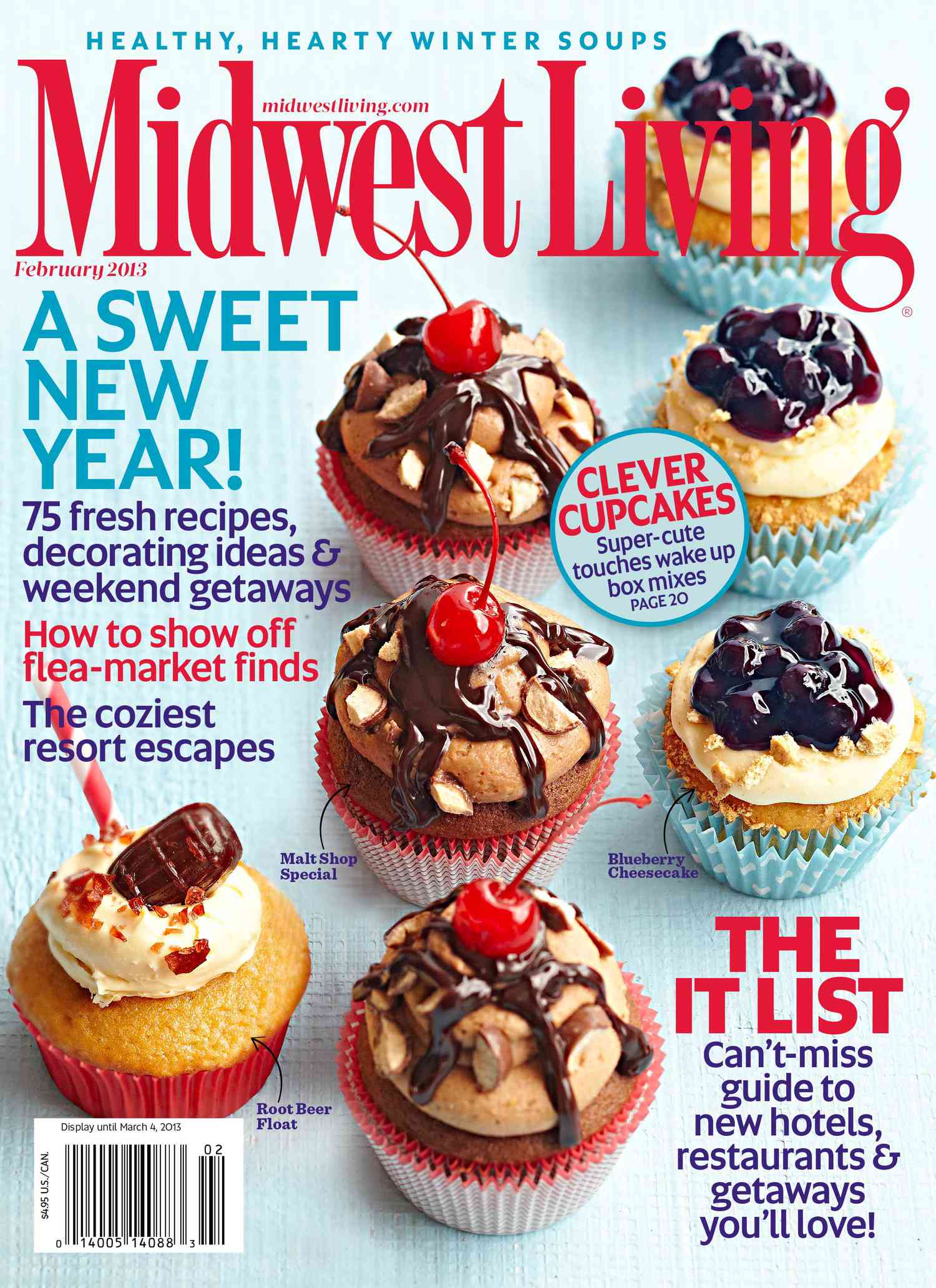 January-February 2013 Midwest Living Cover