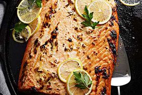 Quick-Roasted Salmon with Lemon and Herbs