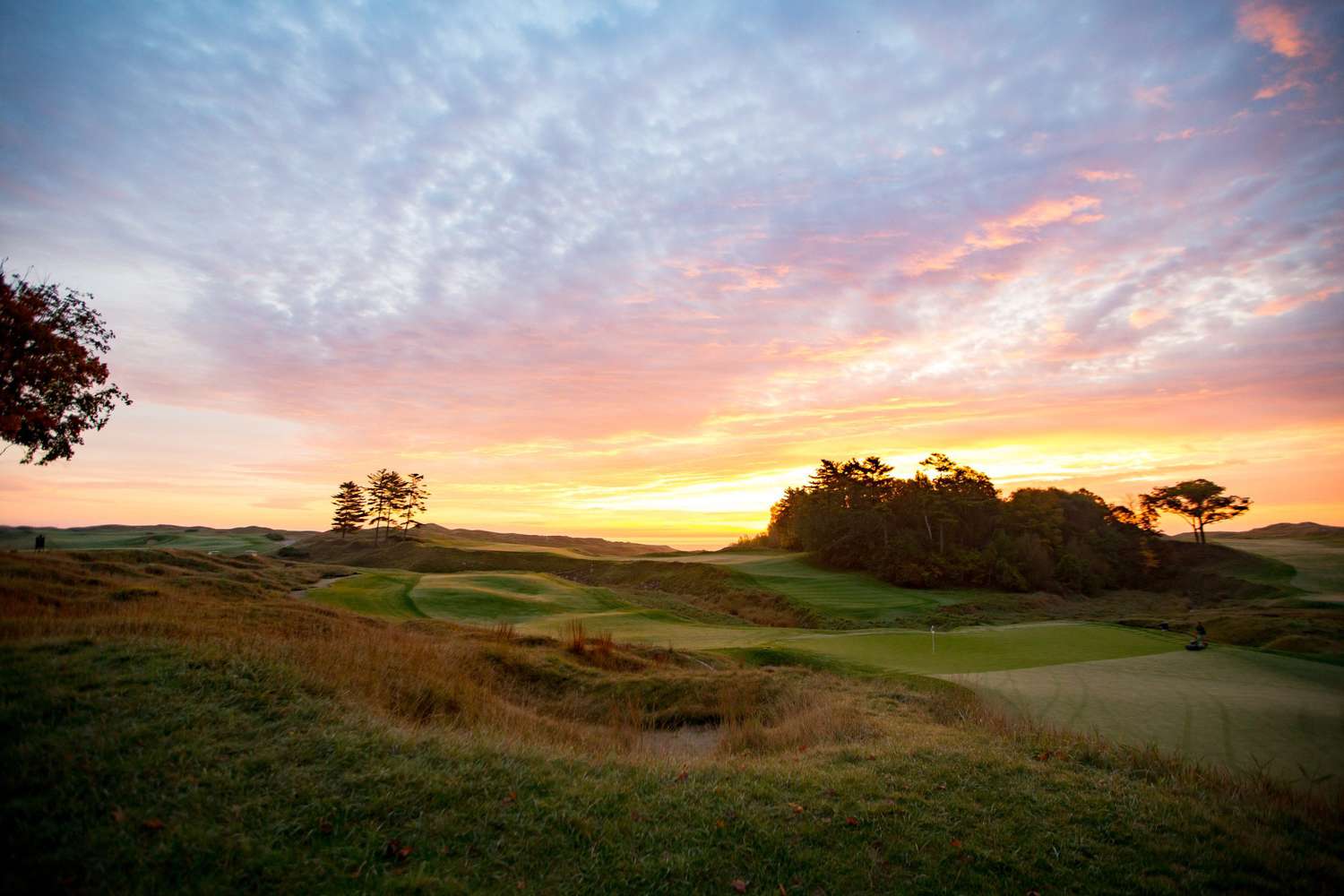 Sunrise over Golf Course at Whistling Straits